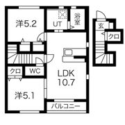 Felice(フェリーチェ) B棟の間取り画像