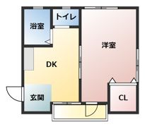 ビバリーヒルズ横須賀の間取り画像