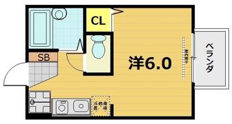 エメラルドグリーンの間取り画像