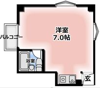 新橋ハイツの間取り画像