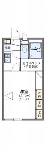 レオパレスサンヒルズの間取り画像