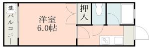 レジデンス渡鹿A棟の間取り画像