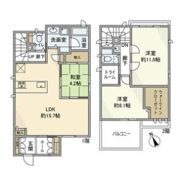 元植田1丁目戸建の間取り画像
