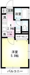 KINGLY COURT菊名の間取り画像