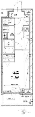 DIPS竹ノ塚駅前の間取り画像