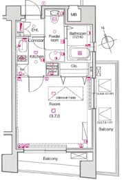 L-Flat鶯谷の間取り画像