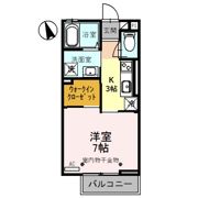 ルミネス大坪の間取り画像