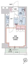 HTアジール芝浦の間取り画像