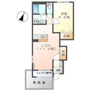 ジェネシスⅠの間取り画像
