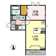 メゾンクラリスの間取り画像