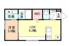 富山市向新庄町4丁目アパートA棟の間取り画像