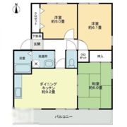 Fo.トロワ木太Bの間取り画像
