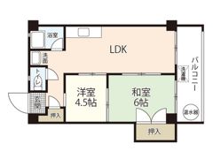 第2横山ビルの間取り画像