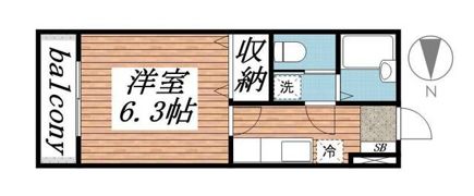ピアコートの間取り画像