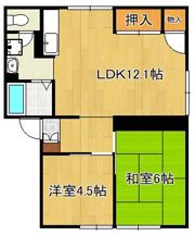 ロヂマンTONE A棟の間取り画像