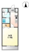 メルヴェーユ新成Aの間取り画像
