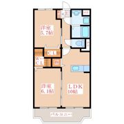 メゾン楓の間取り画像