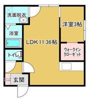 ベル シエルの間取り画像