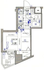 日神デュオステージ笹塚西館の間取り画像
