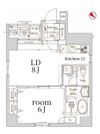 Log銀座東／ログ銀座東の間取り画像