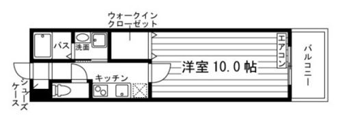 アーバンテラス学南町の間取り画像