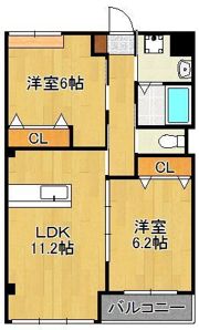 樹ノ里の間取り画像