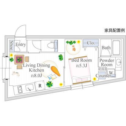 間取図
