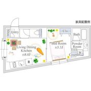 EDIT阿佐ケ谷の間取り画像