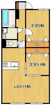 グラシアス A棟の間取り画像