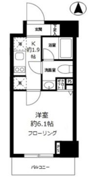 グロースメゾン亀戸の間取り画像