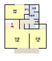サンガーデン田中 Aの間取り画像