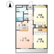 ミロワール弐番館の間取り画像