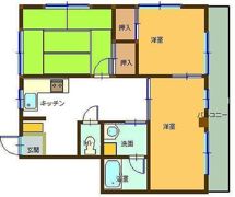 Kハイツの間取り画像