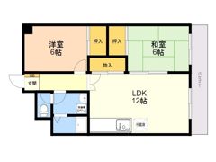 シャトレ南公園弐番館の間取り画像