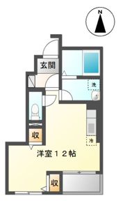 メイプル花堂北の間取り画像