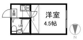 ベルシティ中江の間取り画像