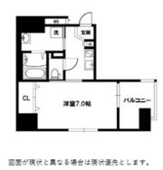 レジデンス心斎橋の間取り画像