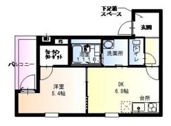 フジパレス下新庄EASTの間取り画像