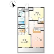 スプリーム ユーの間取り画像
