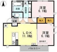 カトレアの間取り画像
