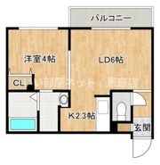 エクセル黄金北の間取り画像