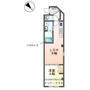 サウダージの間取り画像