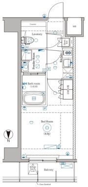 DIPS野方RESIDENCEの間取り画像