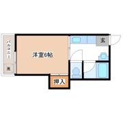 コーポかわすみの間取り画像