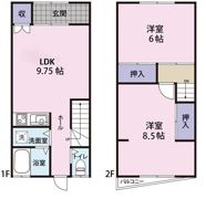 武蔵野市中町戸建の間取り画像