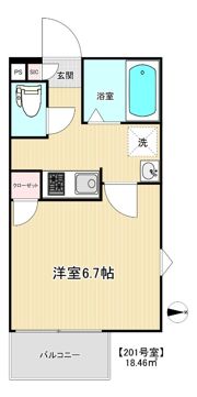 グランクオール北赤羽の間取り画像