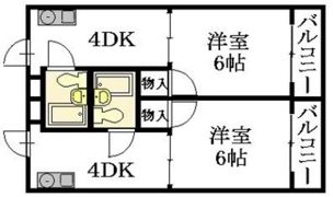 第5野地ビルの間取り画像