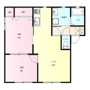 ラ・フランス Cの間取り画像