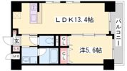 グレンパーク兵庫駅前の間取り画像