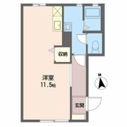 コーポ時岡の間取り画像